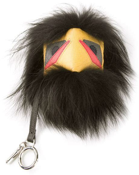 fendi monster keychain|Fendi keychain resale.